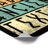 Ik kan oude teksten grappig lezen poster (Hoek)