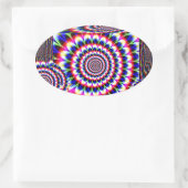 Ik kan_ ovale sticker (Tas)