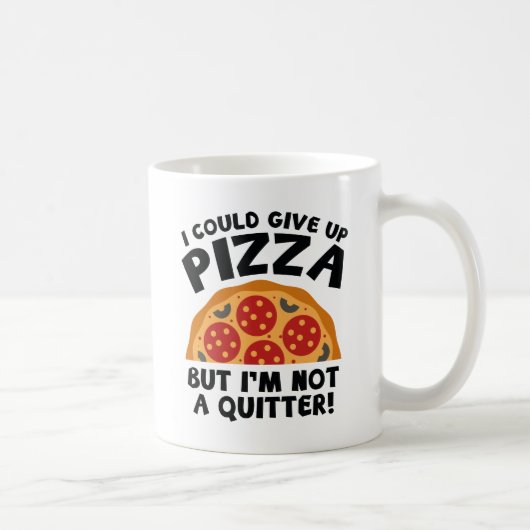Ik kan Pizza opgeven Koffiemok (Rechts)