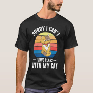 Ik kan plannen hebben met mijn kat mam Kitten Fans T-shirt