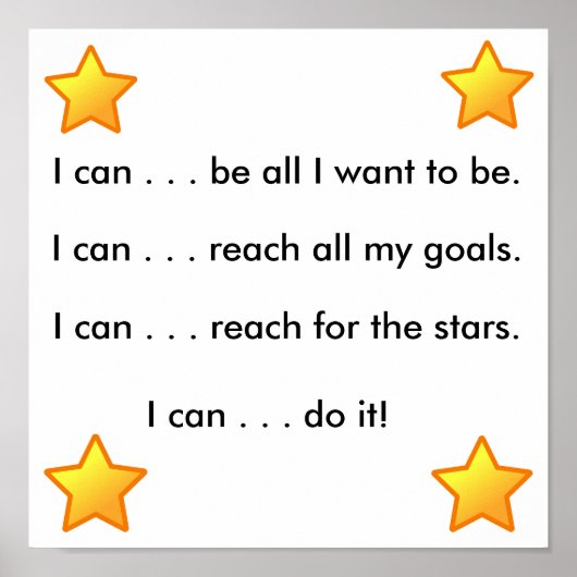 Ik kan... poster (Voorkant)