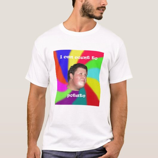 Ik kan rekenen op aardappel t-shirt (Voorkant)
