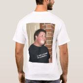 Ik kan rekenen op aardappel t-shirt (Achterkant)