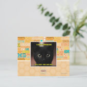 Ik kan schizofreen zijn briefkaart (Staand voorkant)