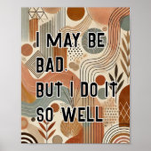 Ik kan slecht zijn, maar ik doe het zo goed Poster (Voorkant)