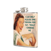 Ik kan slechts één persoon per dag verzoeken heupfles (Links)