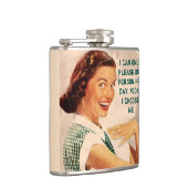 Ik kan slechts één persoon per dag verzoeken heupfles (Rechts)