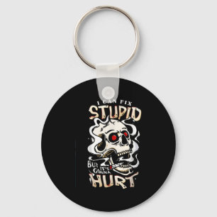 Ik kan stomme dingen repareren, maar het zal Funny Sleutelhanger
