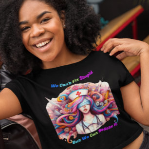 Ik kan Stompzinnig niet repareren, maar we kunnen  T-shirt