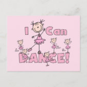 Ik kan T-shirts en cadeaus dans Briefkaart (Voorkant)