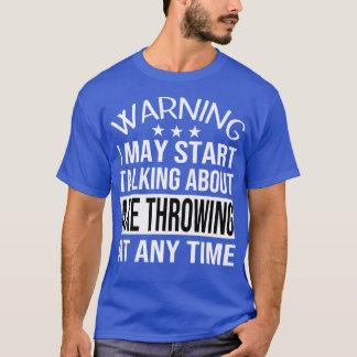 Ik kan te allen tijde beginnen te praten over AX-D T-shirt