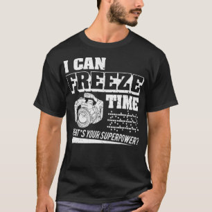 Ik kan tijd fotografie vrouwelijke Mannen stilzett T-shirt