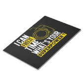 Ik kan tijd stilzetten Superpower fotograaf camera Notitieblok (Schuin)