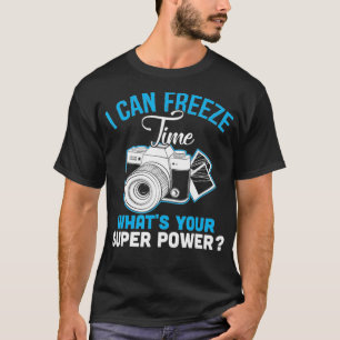 Ik kan tijd stilzetten wat je superenergiefoto's z t-shirt