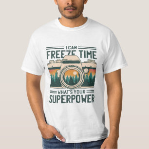 IK KAN TIJD VRIJMAKEN WAT JE SUPERPOWER IS T-SHIRT