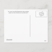 Ik kan 'til geen Kerstmis wachten! Feestdagenkaart (Achterkant)