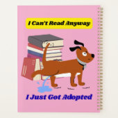Ik kan toch niet lezen planner (Achterkant)