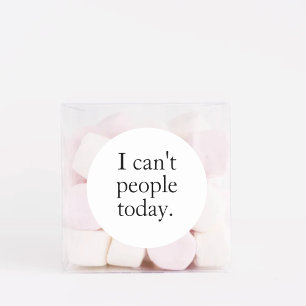 Ik kan vandaag de dag geen mensen met een klein zw ronde sticker