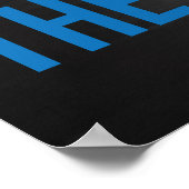 Ik kan vandaag geen brein... Ik heb de duim Poster (Hoek)