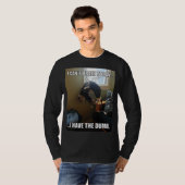 Ik kan vandaag niet hersenen. Ik heb de domme (kat T-shirt (Voorkant volledig)