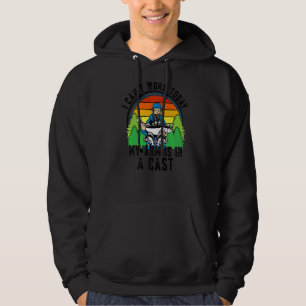 Ik kan vandaag niet werken. Mijn arm is in een gek Hoodie