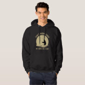 Ik kan vandaag werken mijn arm is in een gegoten v hoodie (Voorkant volledig)
