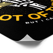 Ik kan veel dingen repareren, maar ik kan Stud nie Poster (Hoek)