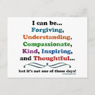 Ik kan Vergeven zijn Briefkaart