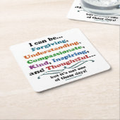 Ik kan Vergeven zijn Kartonnen Onderzetters (Schuin)