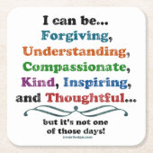 Ik kan Vergeven zijn Kartonnen Onderzetters (Voorkant)