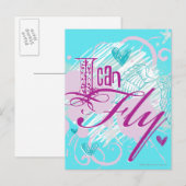 Ik kan vliegen briefkaart (Voorkant / Achterkant)