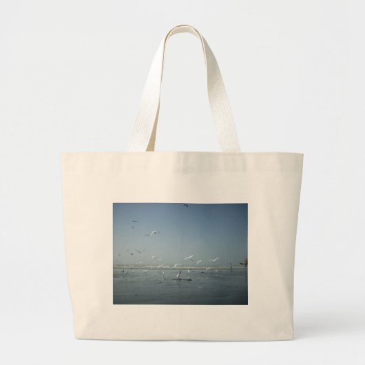 Ik kan vliegen grote tote bag (Voorkant)