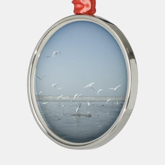 Ik kan vliegen metalen ornament (Links)