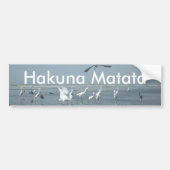 Ik kan vliegen op Product aanpassen Bumpersticker (Voorkant)