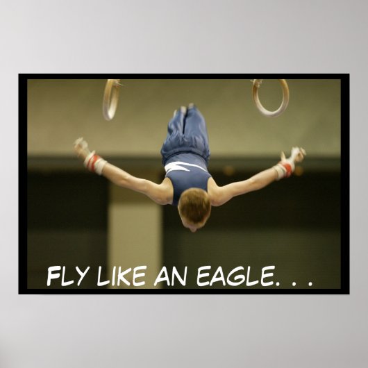 Ik kan vliegen poster (Voorkant)