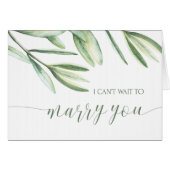 Ik kan wachten tot je trouwkaart trouwt. (Voorkant Horizontaal)