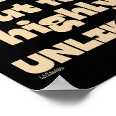 IK KAN WRONG ZIJN, MAAR HET IS HEEL ONWAARSCHIJNLI POSTER (Hoek)