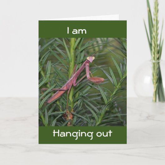 IK KAN ZEGGEN DAT IK VERGETEN OP DE BIRTHDAY. KAART (Voorkant)