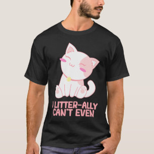 Ik kan zelfs katten met Humor Cat Kitten kattemoed T-shirt