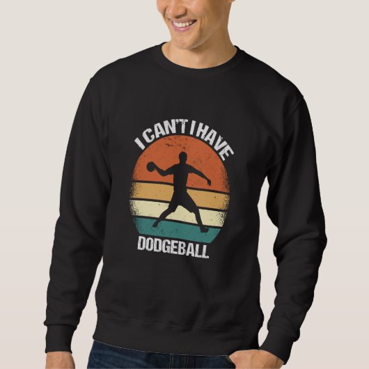Ik Kan't Niet Ik Heb Dodgeball Trui (Voorkant)
