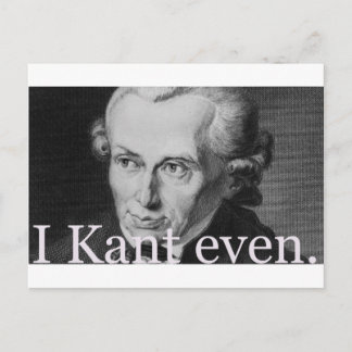 Ik Kant zelfs Briefkaart