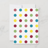 Ik kauw op je, Valentijn! Gumball Machine Valentij Kaart (Achterkant)