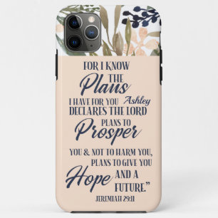 Ik ken de plannen die ik voor jou heb... Case-Mate iPhone case