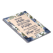 Ik ken de plannen die ik voor jou heb... notitieboek (Rechterzijde)