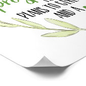 Ik ken de plannen die ik voor jullie heb poster (Hoek)