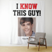 Ik Ken Deze Kerel Diploma Banner Wandkleed (In situ)