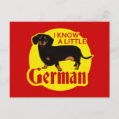 Ik ken een beetje Duits Briefkaart (Voorkant)