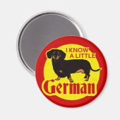 Ik ken een beetje Duits Magneet (Voorkant / Achterkant)