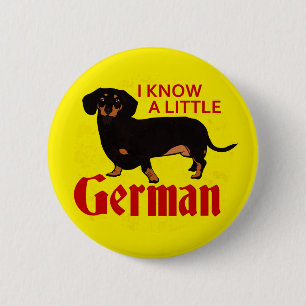 Ik ken een beetje Duits Ronde Button 5,7 Cm