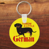 Ik ken een beetje Duits Sleutelhanger (Voorkant)